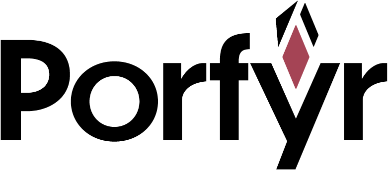 Logo til Porfyr