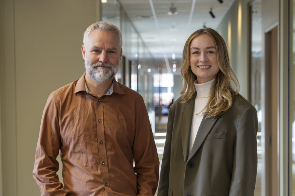 Truls og Amanda i Ahlin Novateur